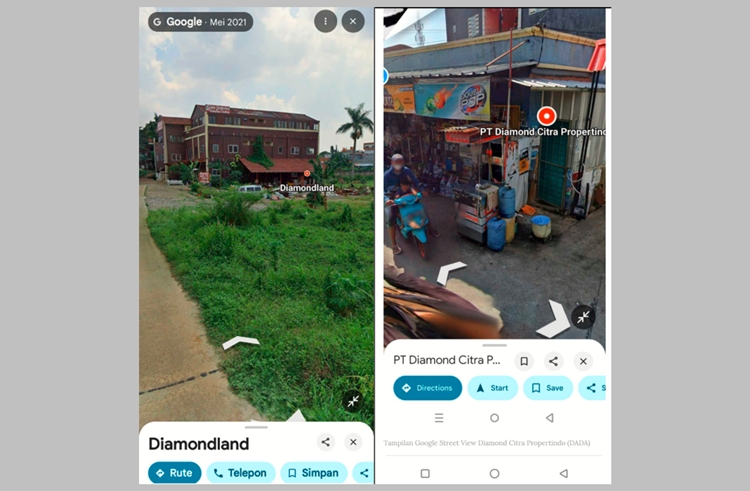 PT Diamond Citra Propertindo tbk (DADA) Jadi Sorotan, Lokasi Kantor Mirip Warung
